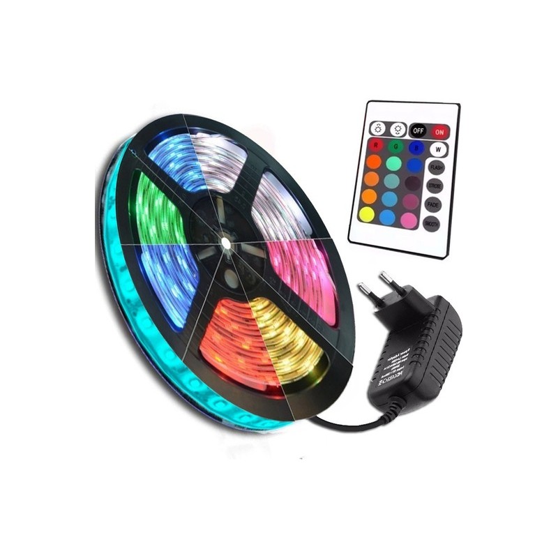 Kit Fita Led Externo Rolo Metros Ip Rgb