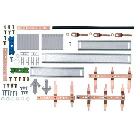 Kit Barramento Trifásico 12 Disjuntores UL + Geral JMP 100A 900 - Gomes