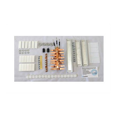 Kit Barramento Trifásico 16 Disjuntor DIN + Geral JMP 100A 801 - Gomes