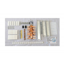 Kit Barramento Trifásico 32 Disjutores UL+G JMP 100A 908 - Gomes