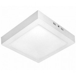 Luminária Sobrepor 24W Quadrado LED 3000K - Philbra