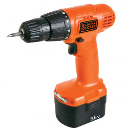 Furadeira/Parafusadeira 9,6V - Black Decker