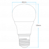 Lâmpada LED Avant 9W Branca Quente