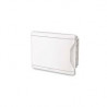 Quadro de Distribuição Embutir para 9 Disjuntores Nema ou 12 Disjuntores DIN - PVC Branco -  KRONA