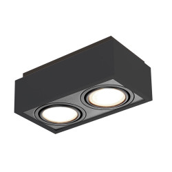 Plafon Box 2 Lâmpada AR111 158X302X105IN41152 PT - NEWLINE
