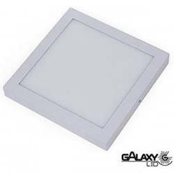Luminária Sobrepor 18W Quadrado LED 6500K - Galaxy