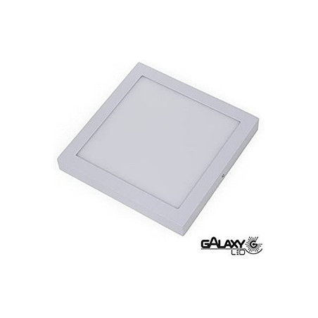 Luminária Sobrepor 18W Quadrado LED 6500K - Galaxy