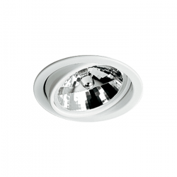 Spot Embutir Redondo Movel AR-111 GU10/ 1015 Branco