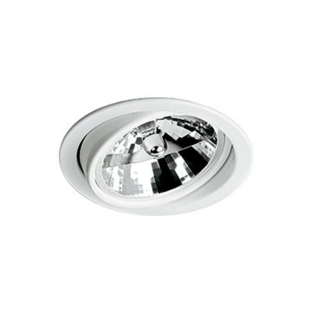 Spot Embutir Redondo Movel AR-111 GU10/ 1015 Branco