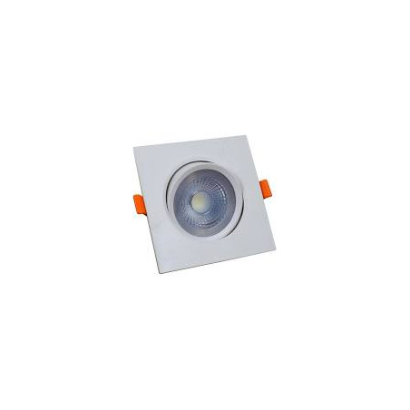 Spot Embutir LED Quadrado 3W ABS 3000K - Blumenau