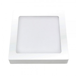 Luminária Sobrepor 18W Quadrado LED 4000K MBLED