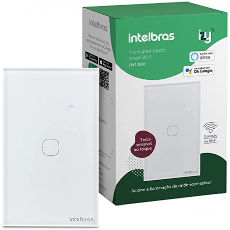 Interruptor Inteligente 1S Smart Wifi EWS1001 - INTELBRAS