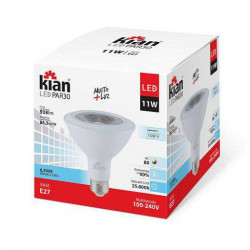 Lâmpada LED PAR30 Kian 11W Branca Quente