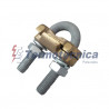 Conector Para 2 Cabos+Haste Bronze 580 - Termotécnica