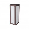 Arandela Bétria Vertical/Horizontal 1E-27 LT31000 Café - Lustre Tropical