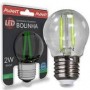 Lâmpada Bolinha Filamento LED 2W Verde - Avant