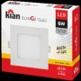 Luminária Embutir 6W Quadrado LED 3000K - KIAN