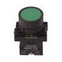 Botão Comando Plastico 22mm - 1NA Verde - Metaltex ou Similar
