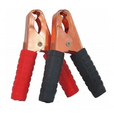 Garra Jacare Bateria 30A Preto/Vermelho