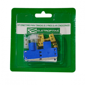 Kit Conector P/ Eletrofita 18.9.18 20A+T Verde