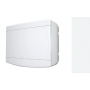 Quadro de Distribuição Sobrepor para 6 Disjuntores NEMA ou 8 Disjuntores DIN - PVC Branco - KRONA