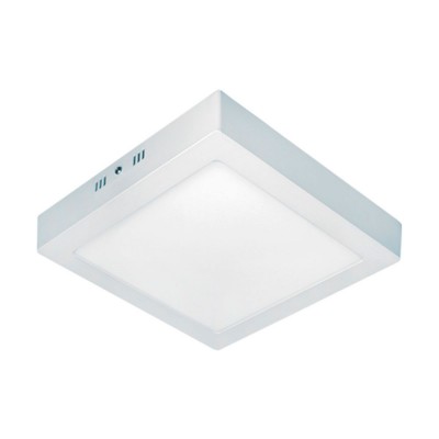 Luminária Sobrepor 18W Quadrado LED 6500K - Taschibra