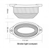 Lâmpada Strobe Compact Taschibra 5W 127V