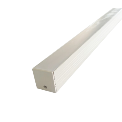 Perfil de Sobrepor Risque Para Fita LED 2000X35X35 Branco