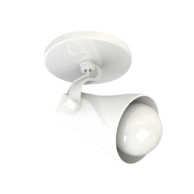 Spot Para 1 Lâmpada Octa Branco