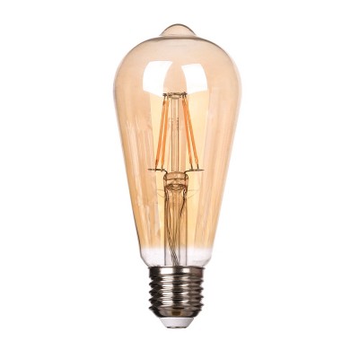 Lâmpada LED Retrô 4W ST64 2400K Vintage - Lorenzetti