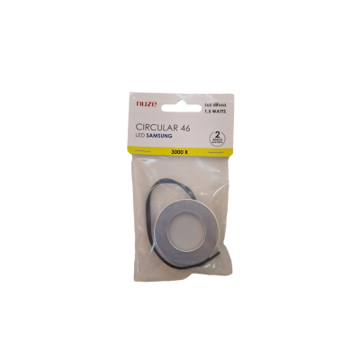Luminária Pontual Redonda Led 1,5W 3000K 20.72 Cromado