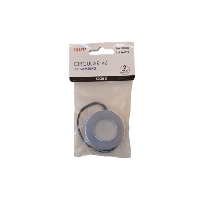 Luminária Pontual Redonda Led 1,5W 5000K 20.81 Cromado