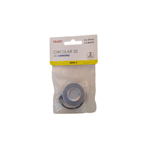 Luminária Pontual Redonda Led 1,2W 3000K 20.36 Cromado