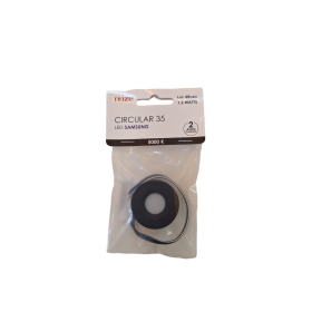 Luminária Pontual Redonda Led 1,2W 5000K 20.44 Preto
