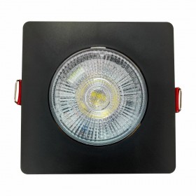 Spot Embutir LED Quadrado Preto 5W 6500K - AVANT