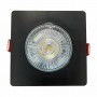 Spot Embutir LED Quadrado Preto 5W 6500K - AVANT