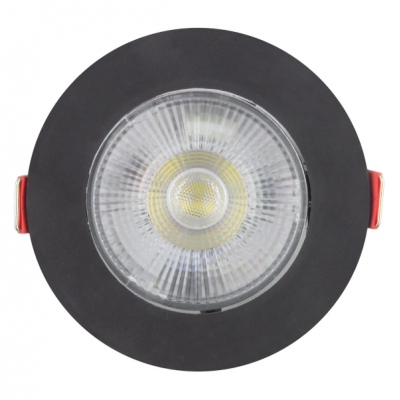 Spot Embutir LED Redondo Preto 5W 6500K - AVANT