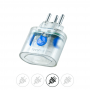 Protetor Iclamper Pocket Dps 3 Pinos 10a Proteção Contra Surtos Elétricos