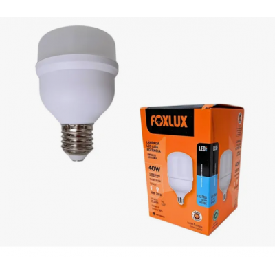 Lâmpada LED 40W HP Bivolt 6500K - FOXLUX