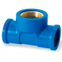 Tê Soldável E Rosca 25 X 3/4 Bucha Latão Azul - KRONA