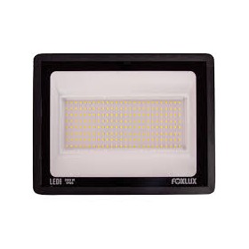 Refletor LED 200W 6500k Bivolt Externo Preto - Foxlux/Similar