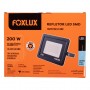 Refletor LED 200W 6500k Bivolt Externo Preto - Foxlux/Similar