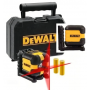 Nível a Laser Cruzado Linhas Vermelhas Modelo DW08802 - Dewalt