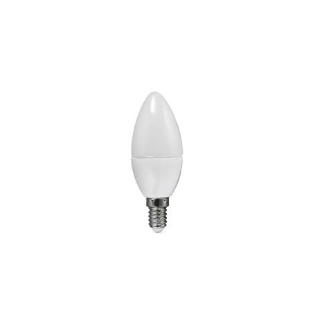 Lâmpada LED Vela Starlux 4W Leitosa Branca Quente E14