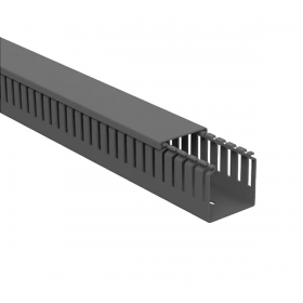 Canaleta PVC Ventilação 50 X 50 X 2metros 5651 Cinza - Perlex