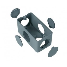 Condulete PVC 3/4 5 - 6 Entrada Cinza Escuro - Inpol