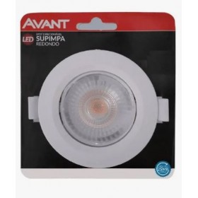 Spot Embutir LED Redondo Branco 5W 6500K - AVANT