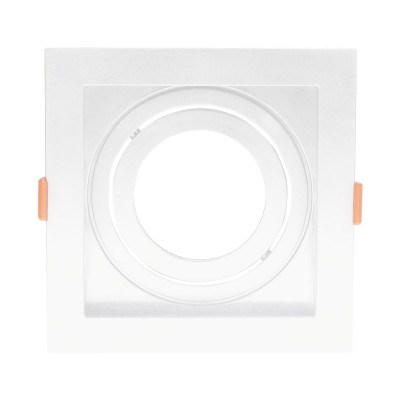 Spot Embutir Quadrado Conecta Clean 1 Lâmpada Par20 Branco - Blumenau