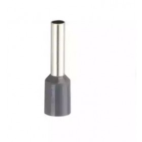 Terminal Isolador Tubular 4mm Cinza