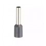 Terminal Isolador Tubular 4mm Cinza